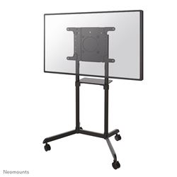 Neomounts by Newstar NS-M1250BLACK is een verrijdbaar meubel voor flat screens t/m 70" (178 cm). Incl. laptop plateau - Zwart